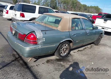 2005 Mercury Grand Marquis Gs from USA, damaged, VIN 2MEFM74W95X630001